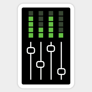 Audio Mixer Sticker